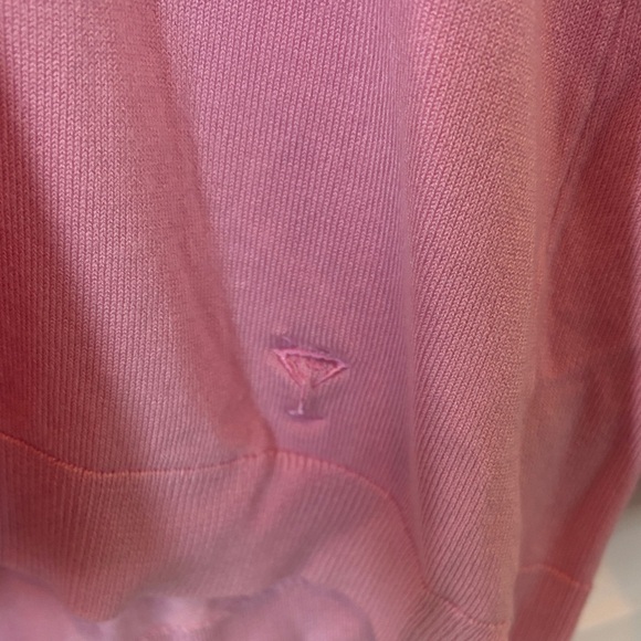 Goflini Women's Soft Pink V-Neck Sweater - Picture 6 of 6